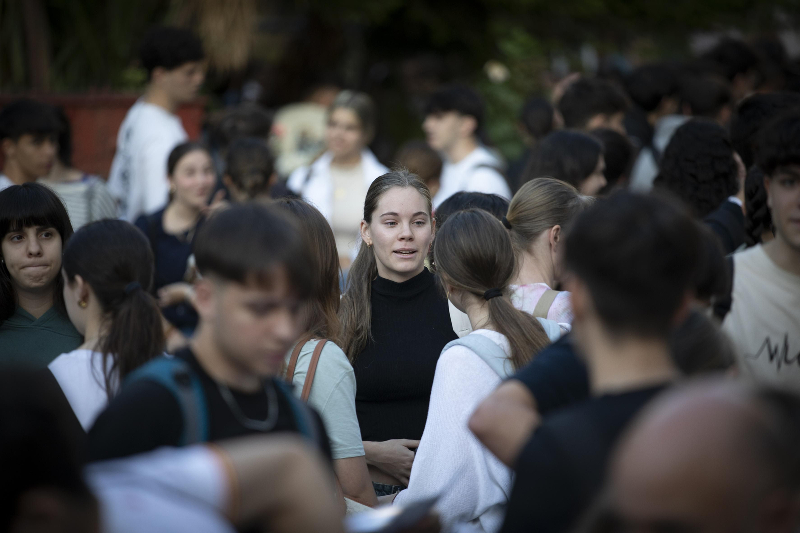 Así está siendo el primer día de Selectividad en Granada
