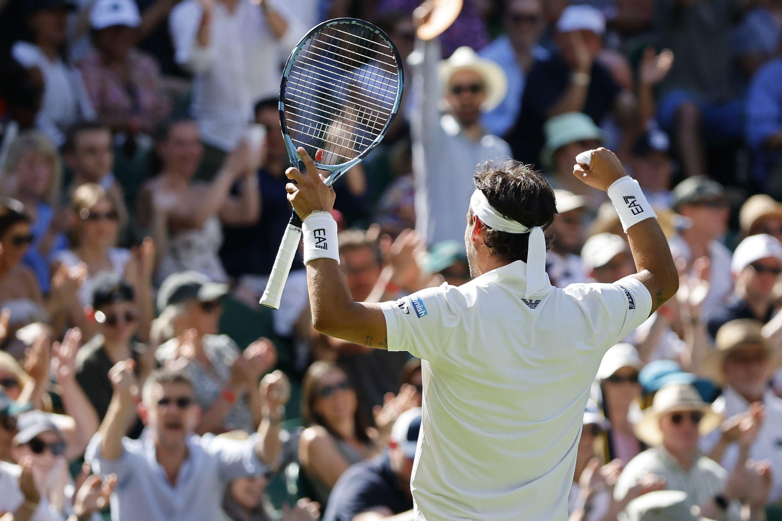 Las imágenes del debut de Alcaraz en Wimbledon y del resto de la jornada