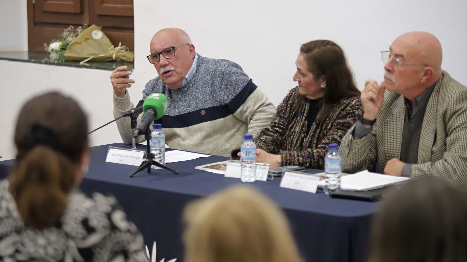 Fotos de la presentación del libro 'Vivencias y recuerdos de Guillermo León Barba' en La Línea