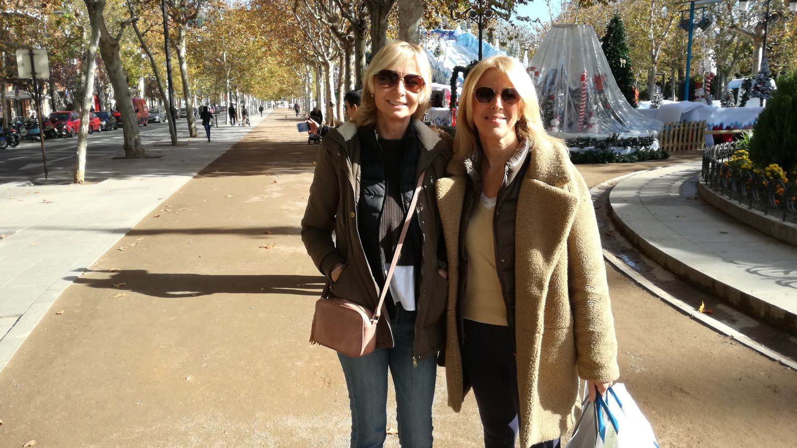 Las hermanas Carmen y María José Crovetto.