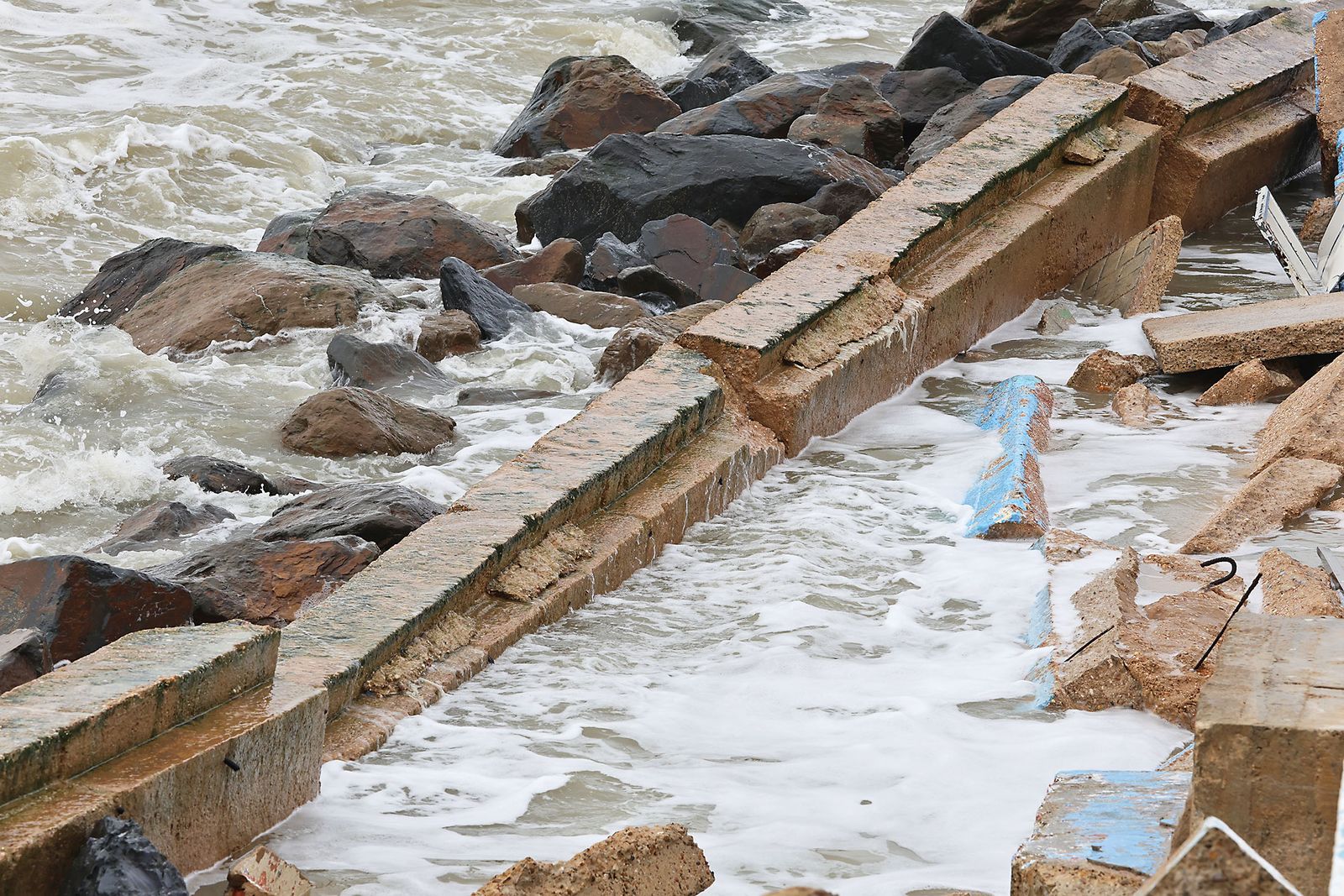 Las fotografías de los daños en Matalascañas