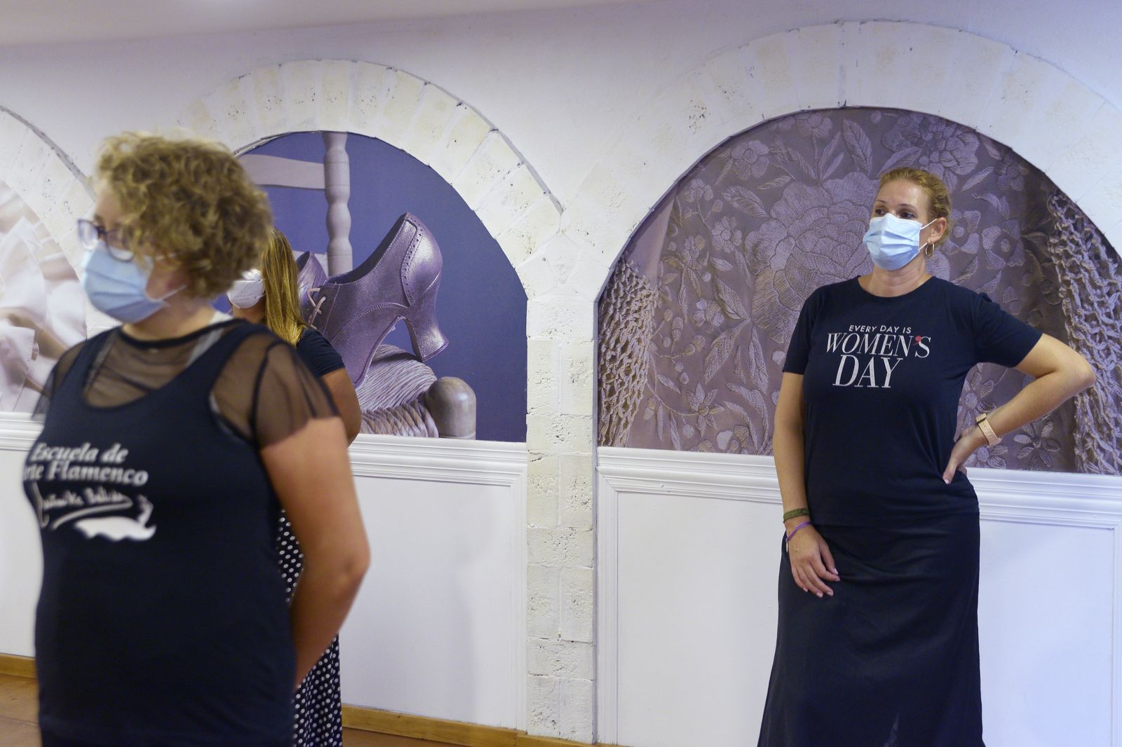 Fotos  de la academia de flamenco de Monika Bellido