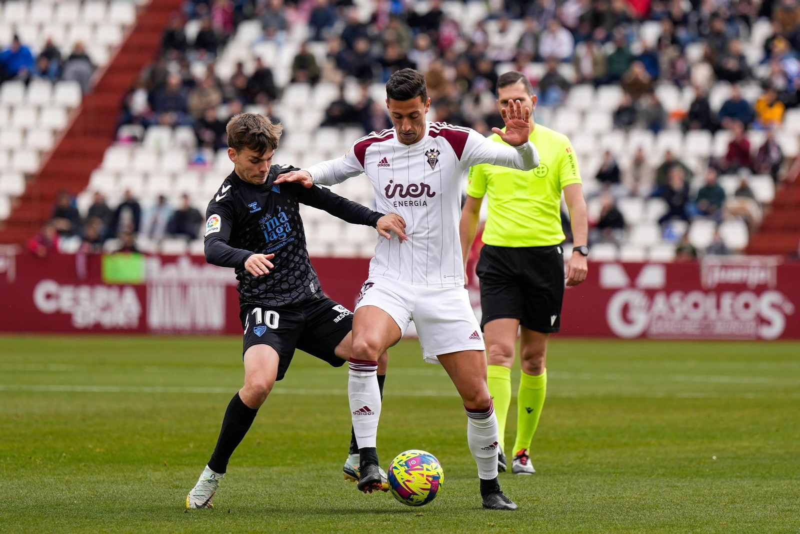 El Albacete - Málaga CF, en imágenes