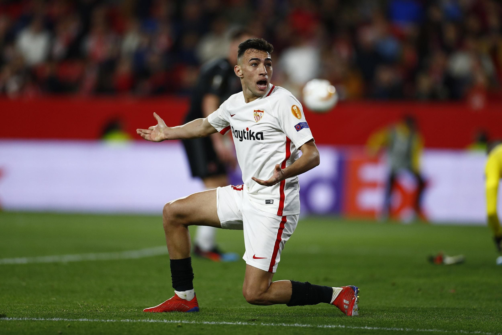 Las imágenes del Sevilla FC - Slavia de Praga