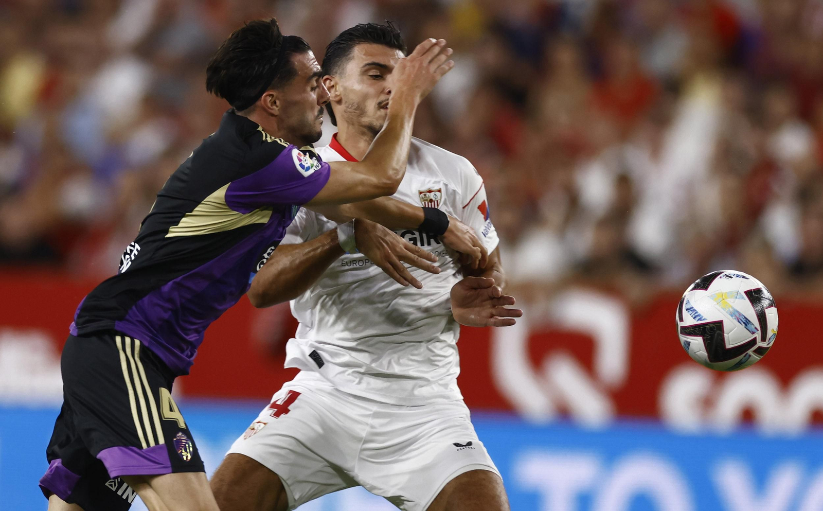 Las imágenes del Sevilla-Valladolid