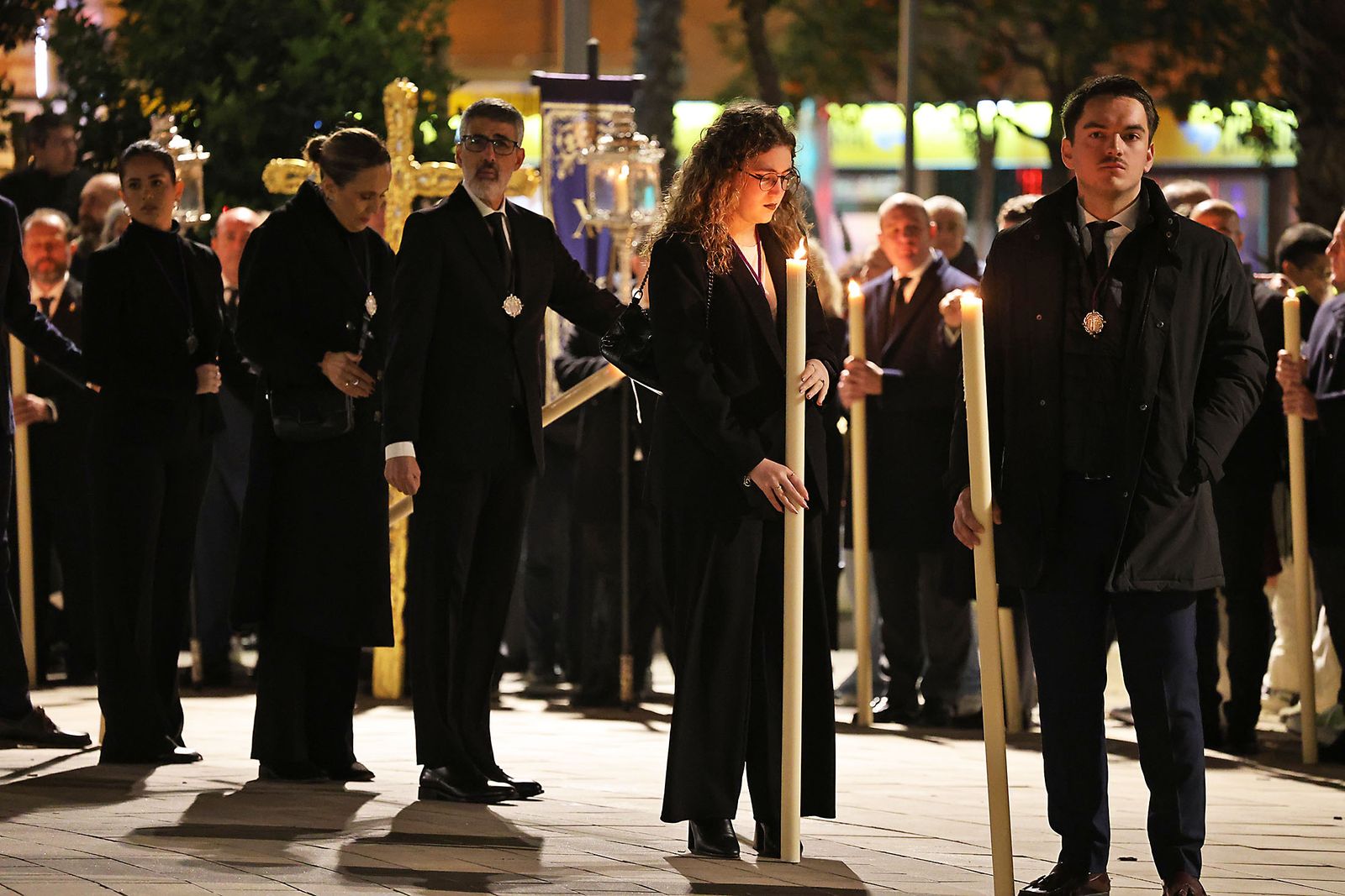 Las fotografías del Vía Crucis de las Hermandades de Huelva