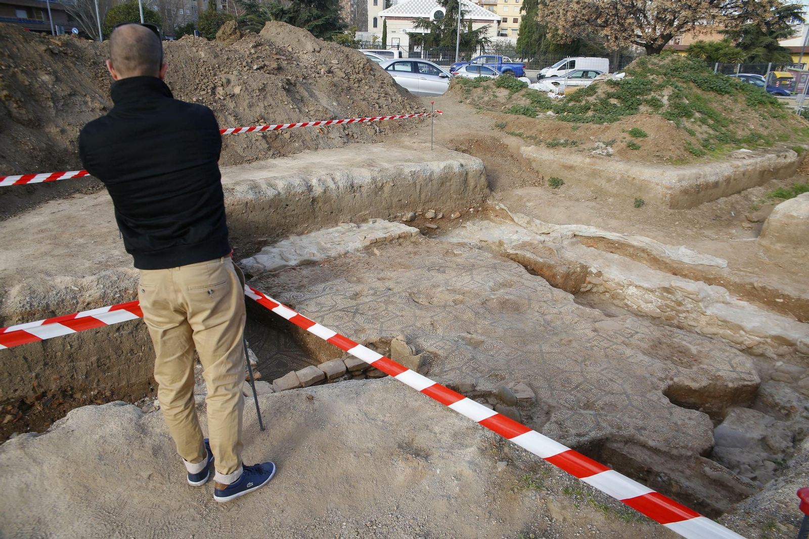 Fotos: así es el yacimiento romano del Zaidín tras finalizar la excavación arqueológico