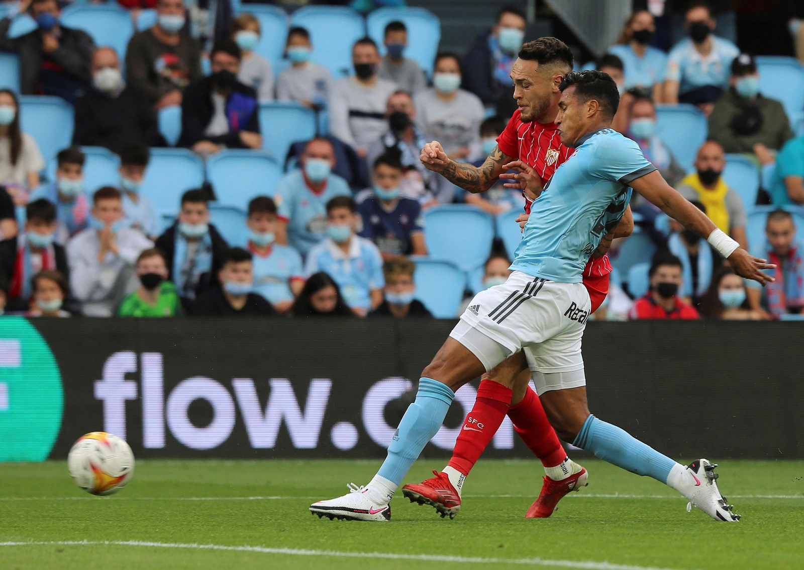 Las imágenes del Celta-Sevilla