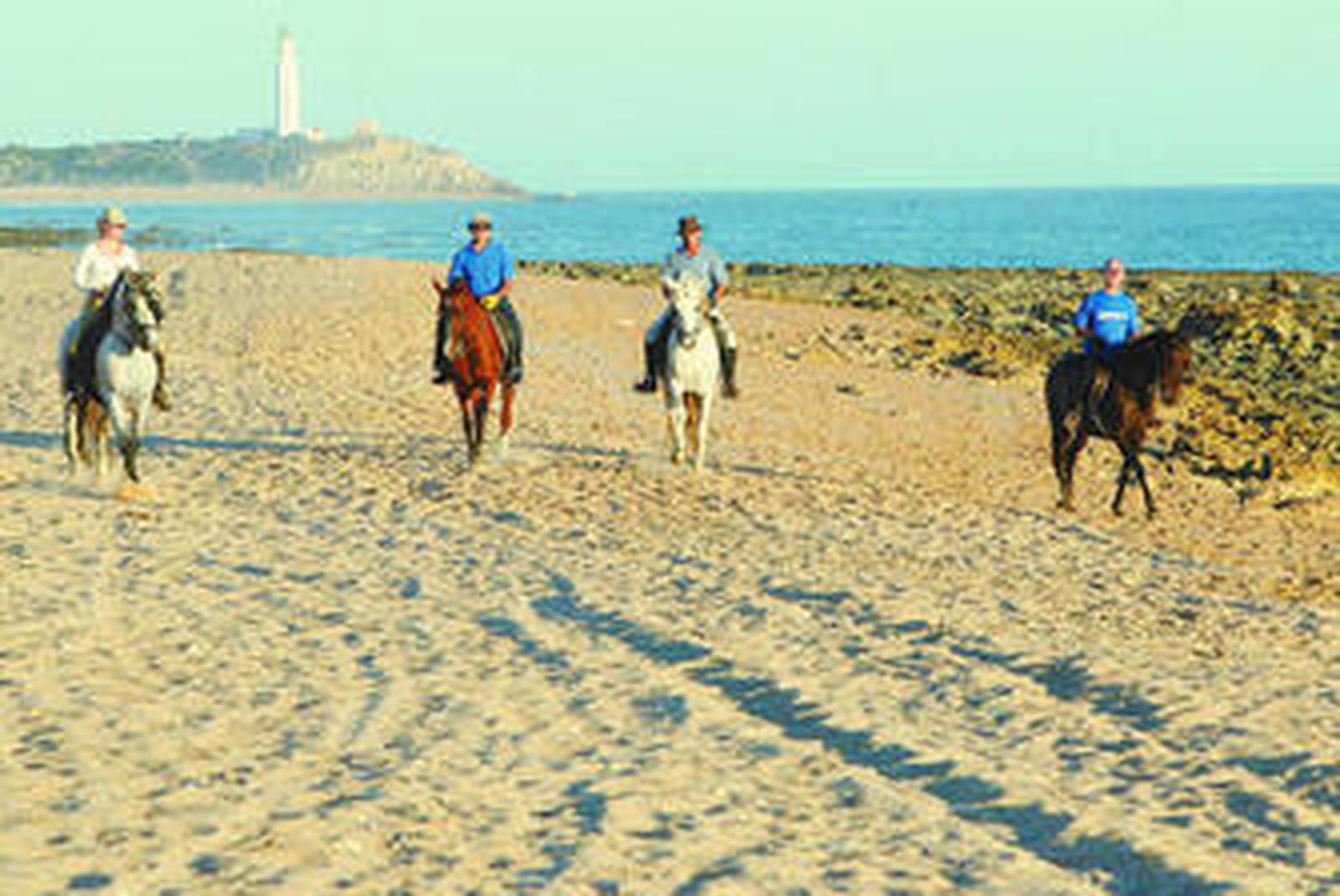 Rutas a caballo entre el mar y la arena