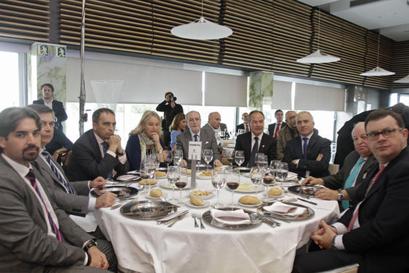 Israel Rodríguez, Mauricio González, Manuel Ignacio Cotorruelo, Mercedes Colombo, Ignacio Moreno Aparicio, Félix Fernández Verdejo, Nicolás Lucero, Emilio Corbacho y Francisco Sánchez Zambrano. 

Foto: Julio Gonzalez, Lourdes de Vicente y Joaquin Pino
