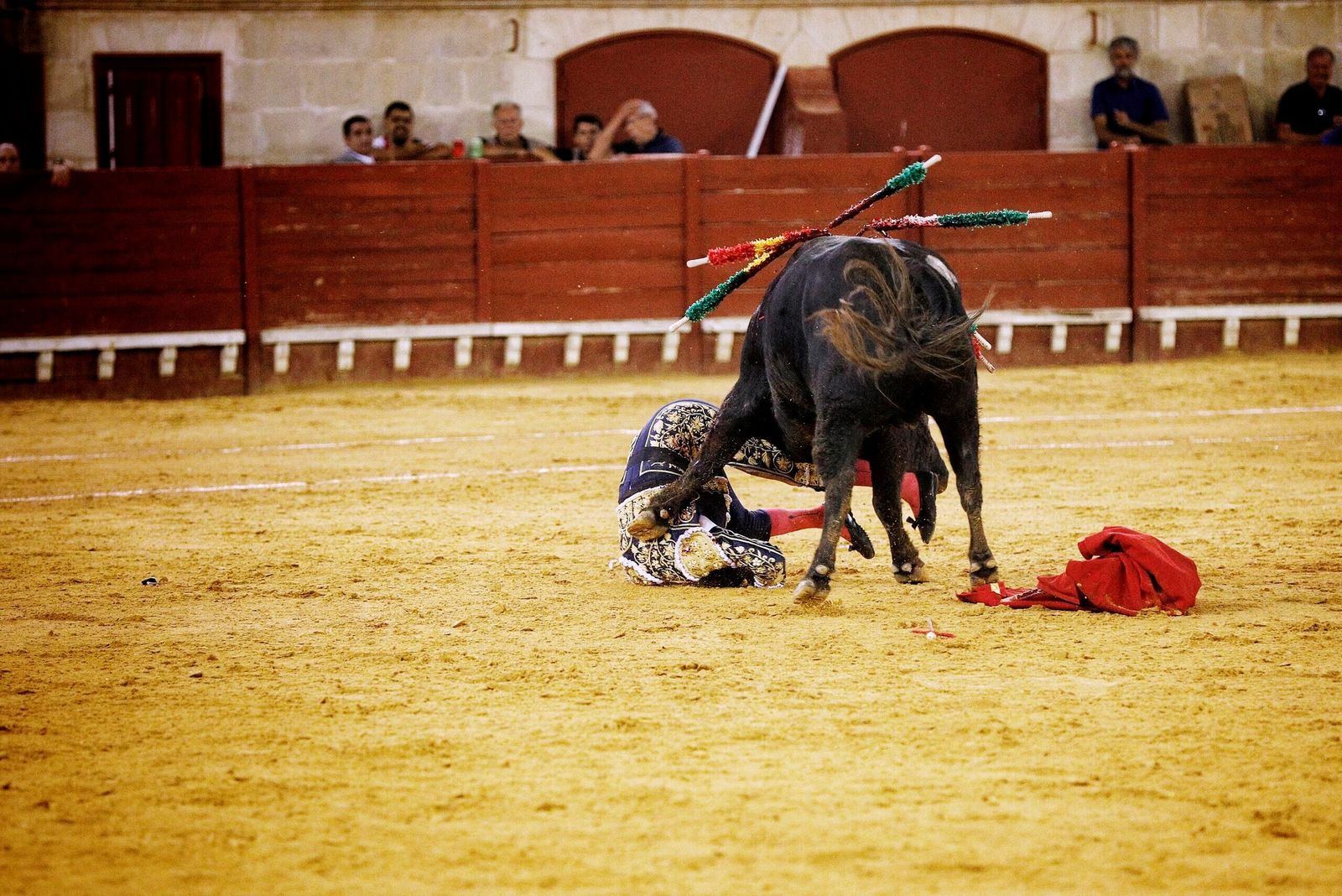 Daniel Luque, herido de gravedad en El Puerto de Santa María