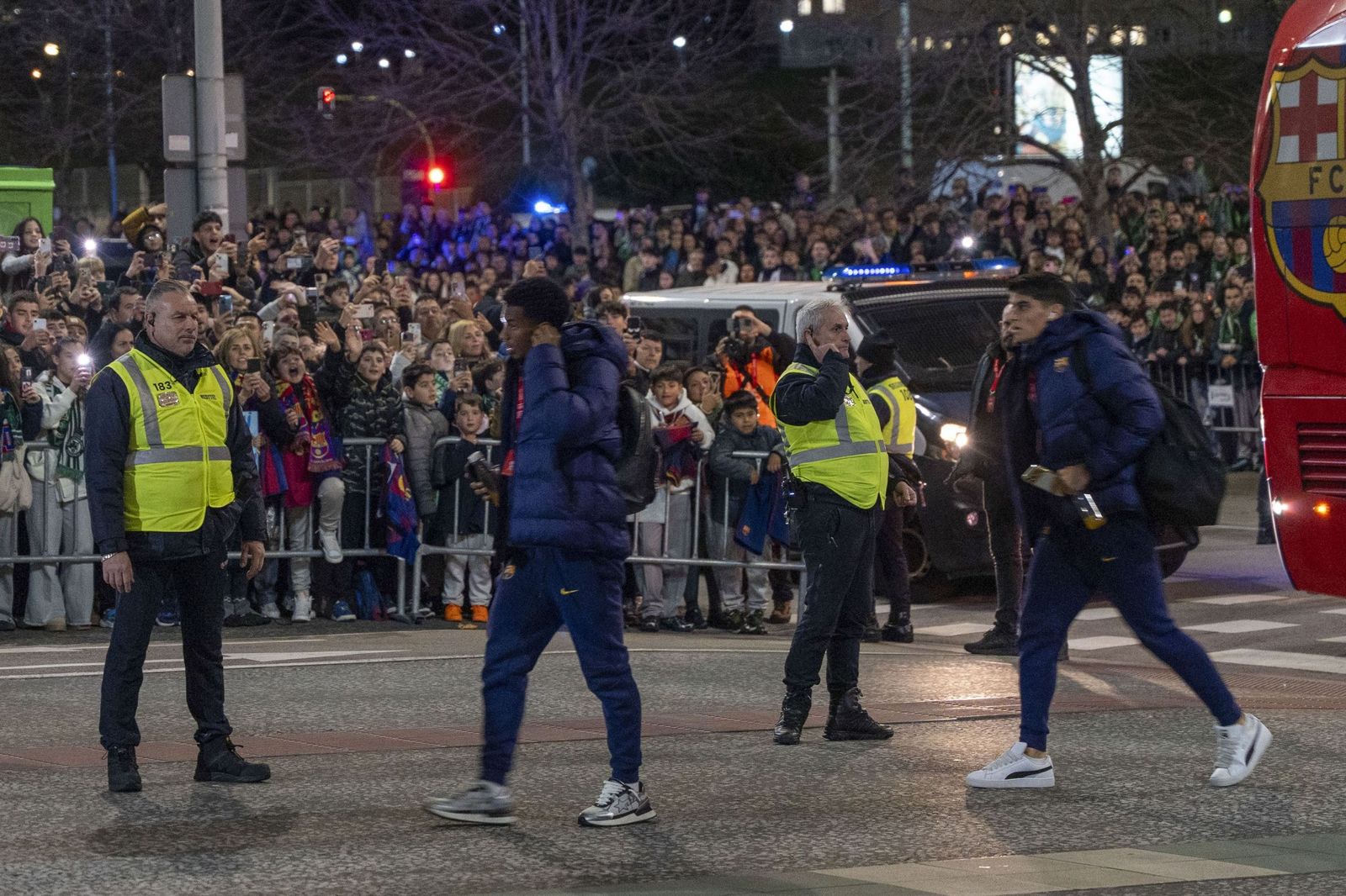 Las fotos del Racing-Barcelona de Copa