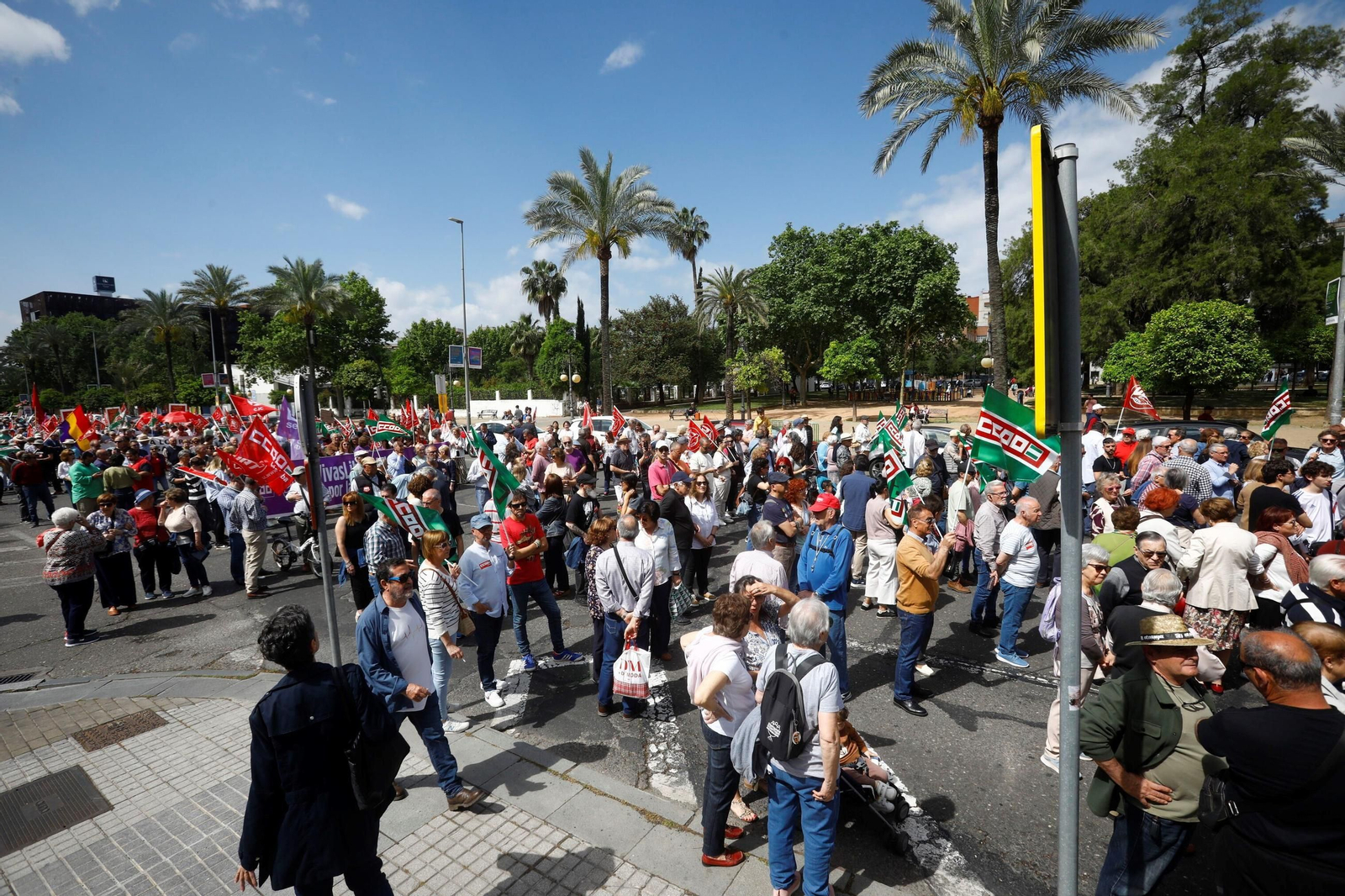 Todas las imágenes de la manifestación del 1 de mayo en Córdoba Todas las imágenes de la manifestación del 1 de mayo en Córdoba