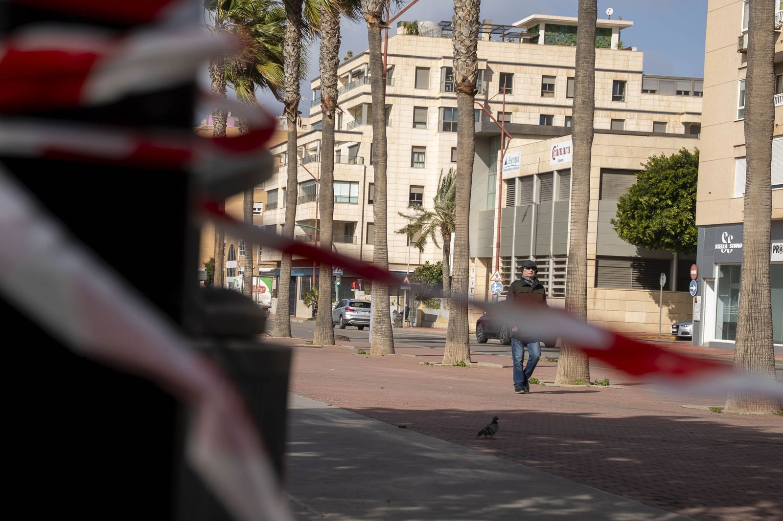 La Borrasca Leonardo se ensaña con Almería, en imágenes