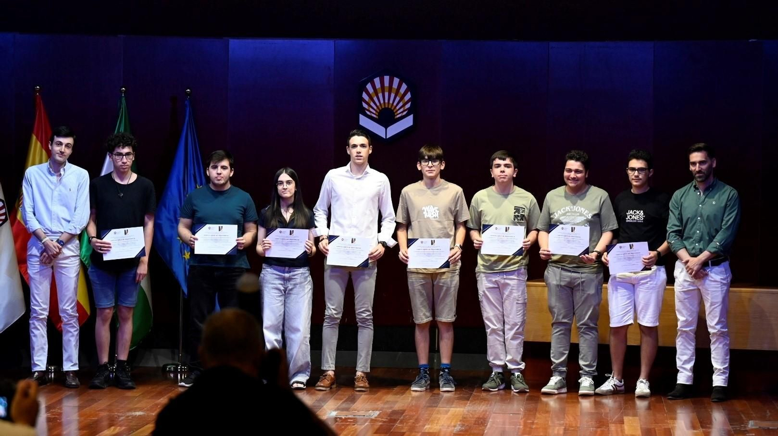 La clausura del programa Hipatia de la Universidad de Córdoba para alumnos con altas capacidades, en imágenes