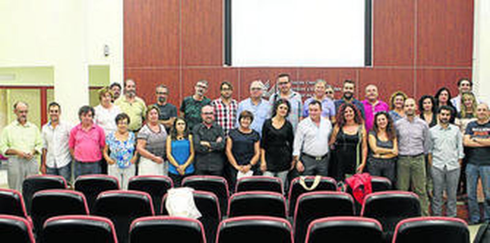Reunión de una parte de los participantes en el Plan C.