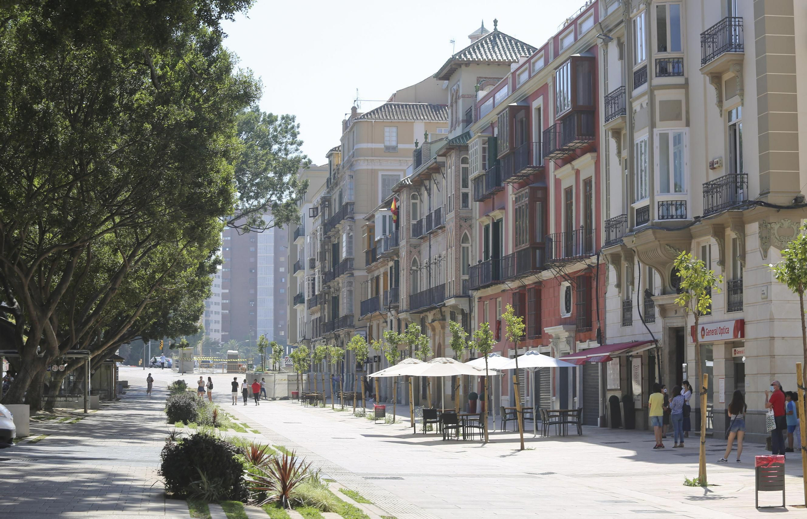 Las fotos de la Alameda Principal de Málaga Las fotos de la Alameda Principal de Málaga