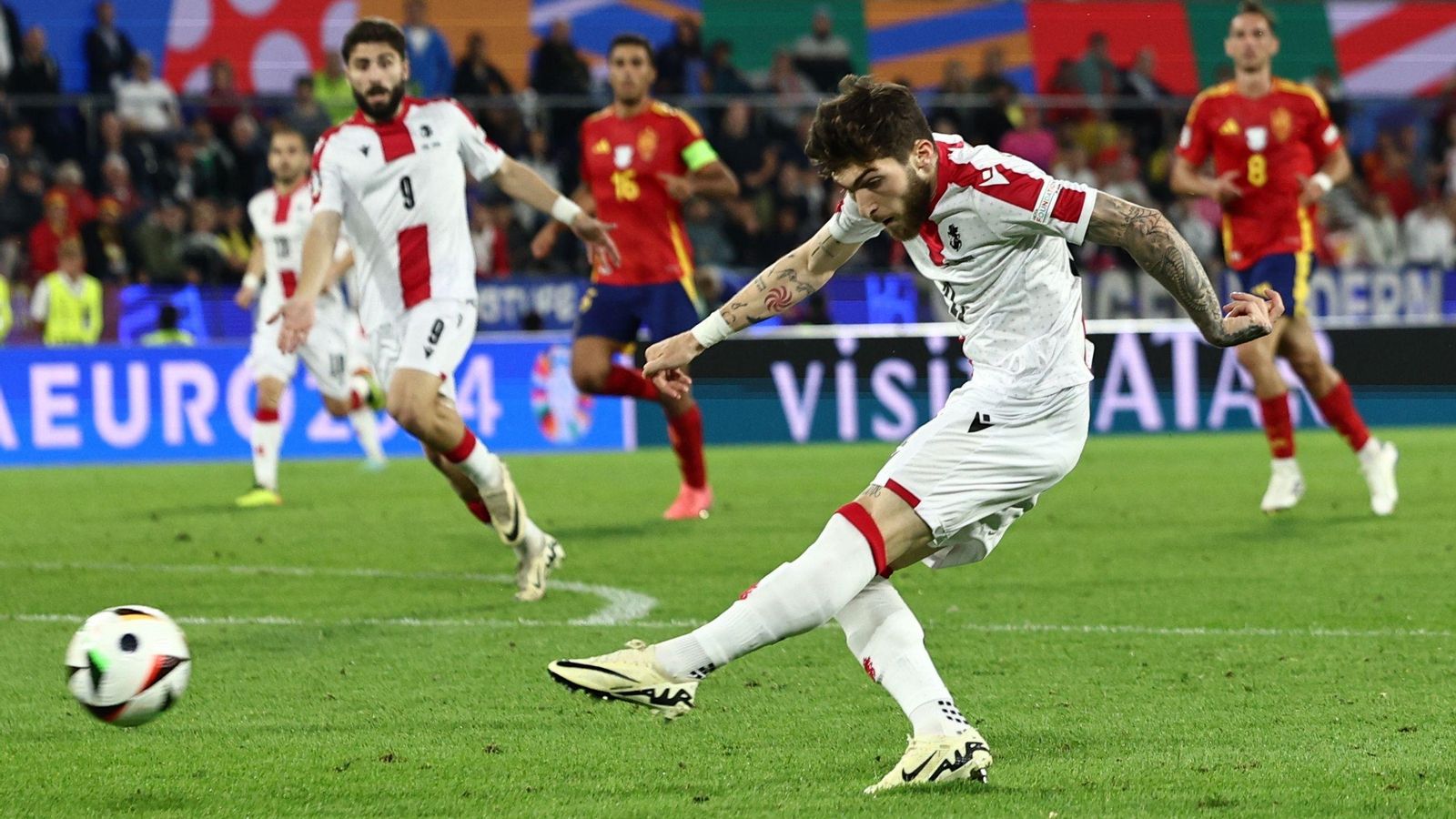 Las mejores fotos de la goleada de España a Georgia