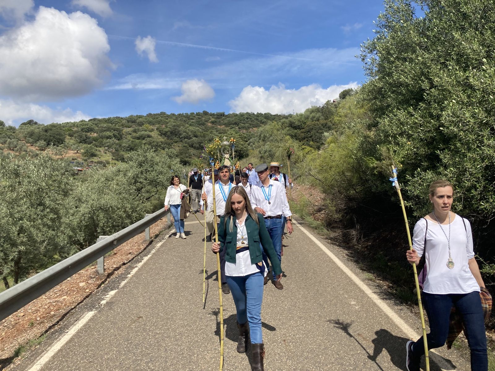 La romería de Veleras de Montoro, en imágenes