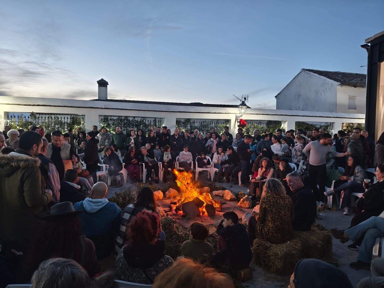 Imagen de archivo del ambiente del pueblo durante esta festividad