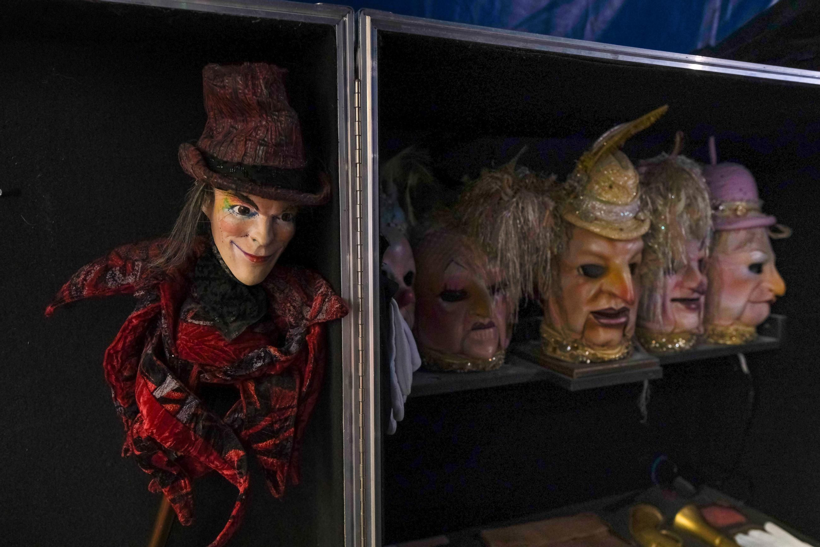 La trastienda del Circo del Sol