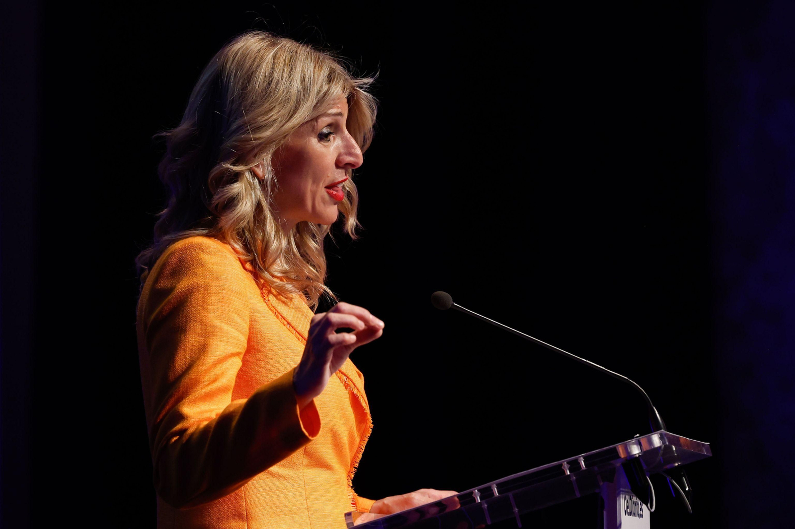 Yolanda Díaz visita por primera vez la provincia de Huelva en plena política de Doñana