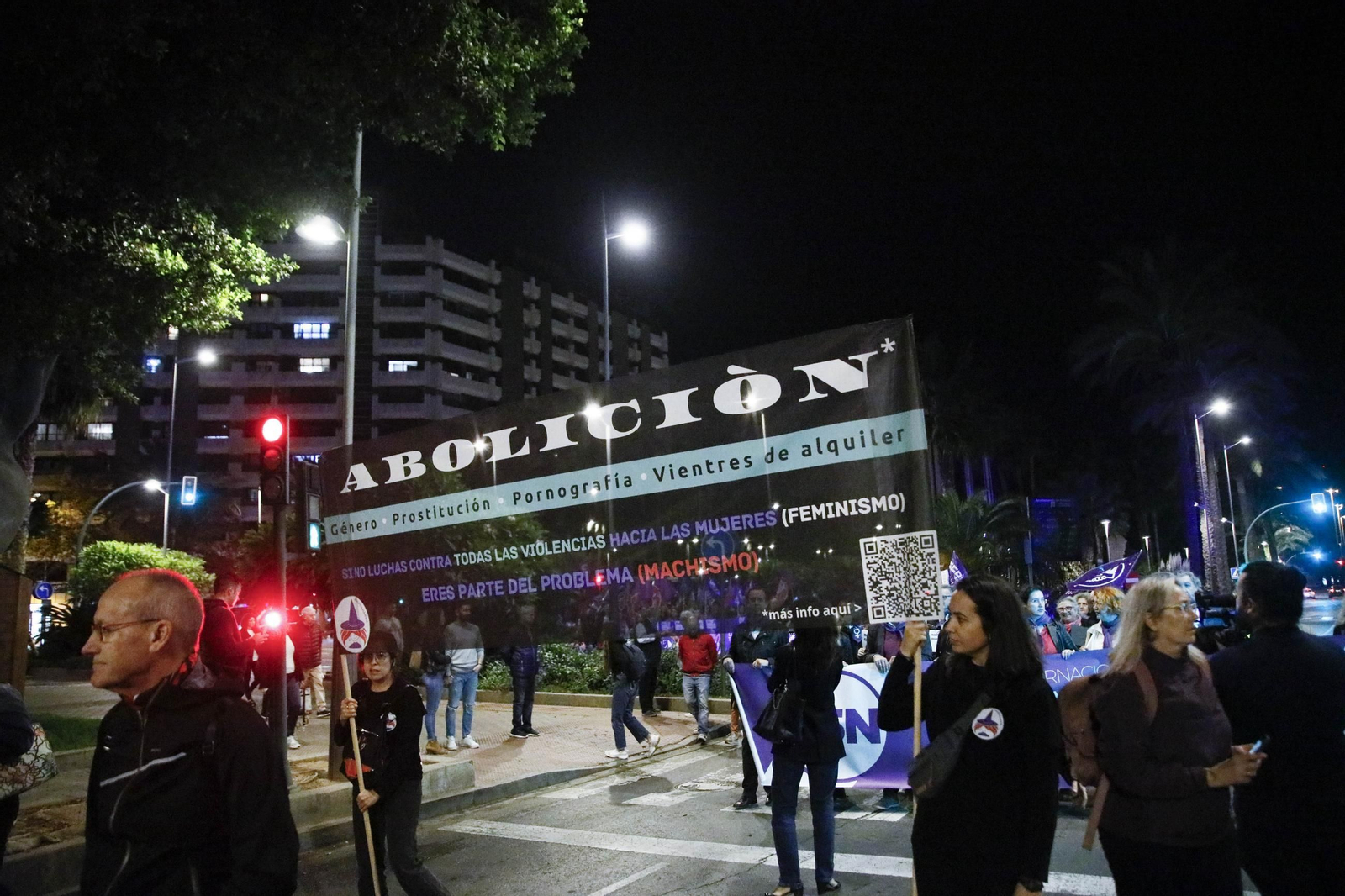 La plataforma acción feminista, en imágenes