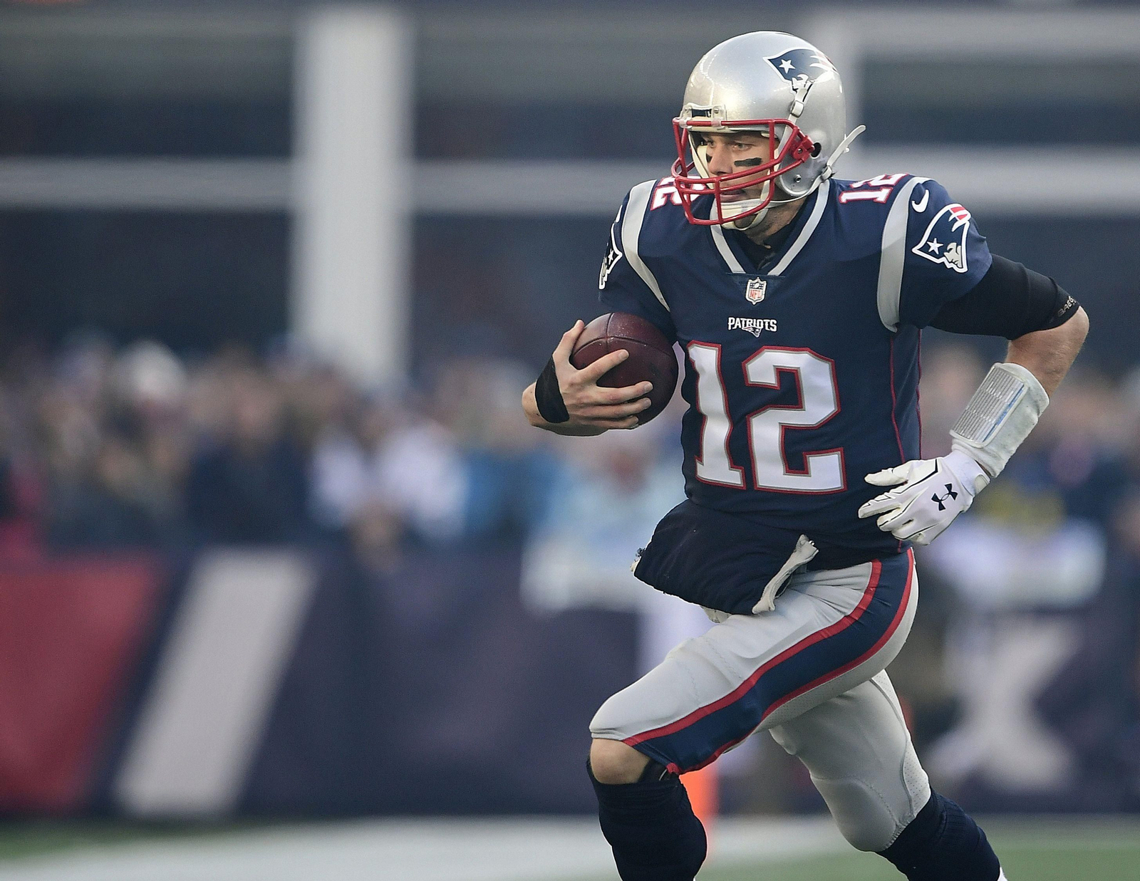 El jugador de los Patriots Tom Brady.