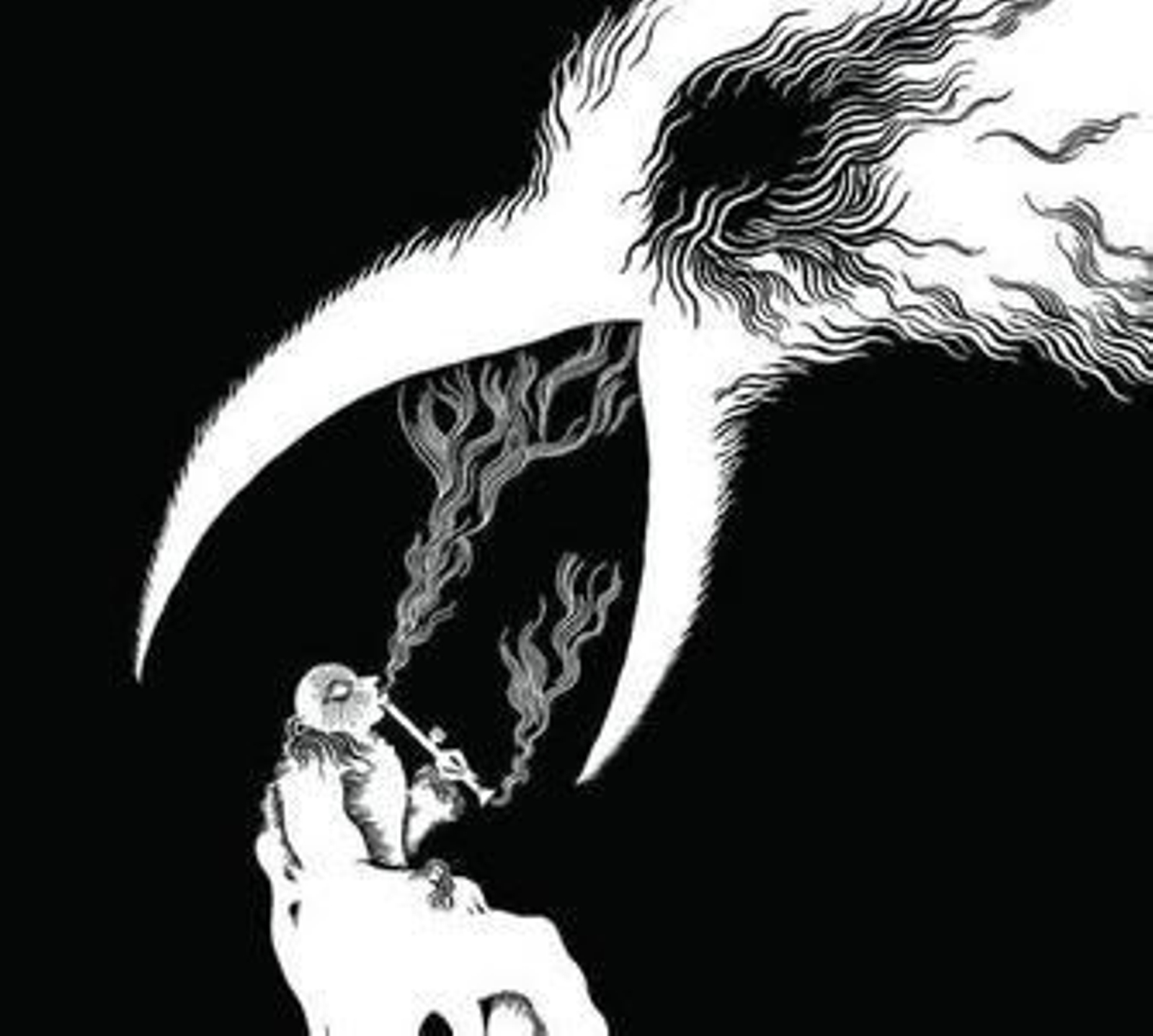 Ilustración de Luis Scafati para 'Poe', de Jordi Sierra i Fabra (Libros del Zorro Rojo).