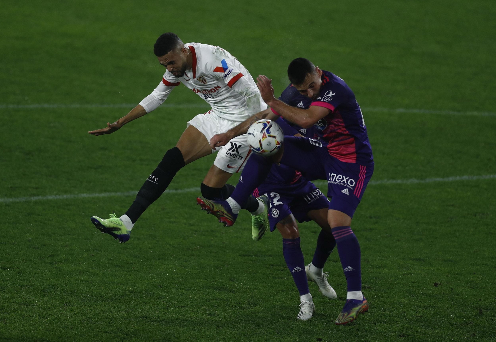 Las imágenes del Sevilla-Valladolid