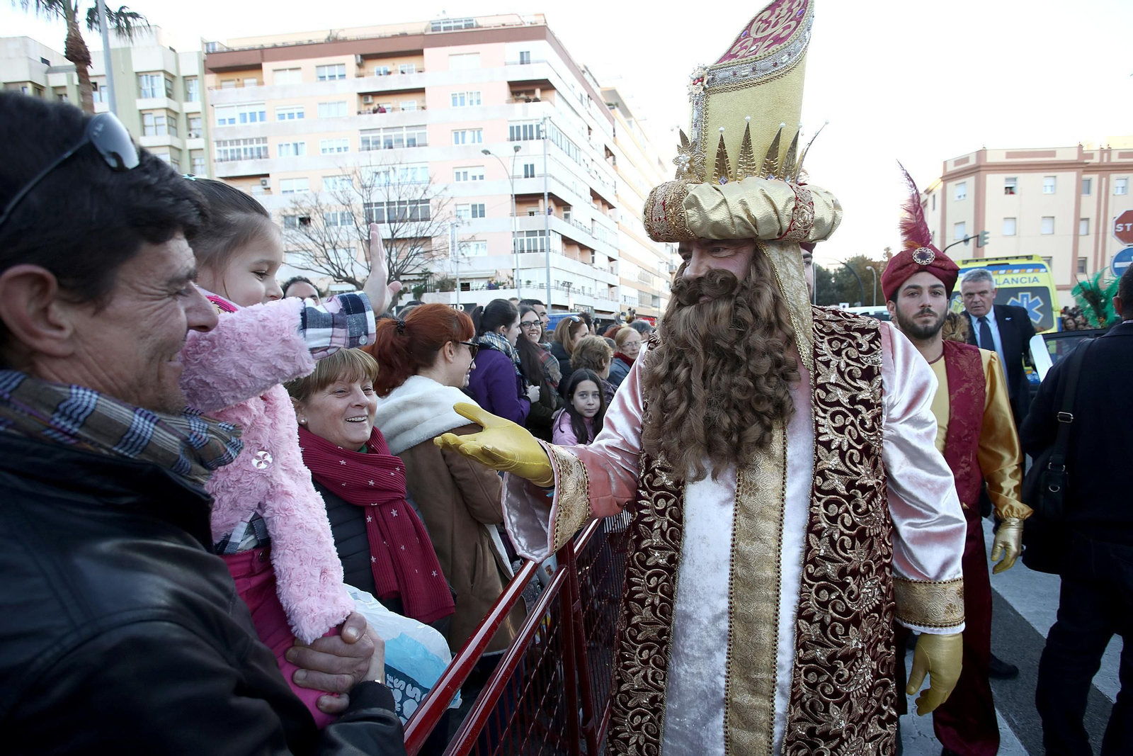 Las imágenes de la cabalgata de Reyes Magos de Cádiz