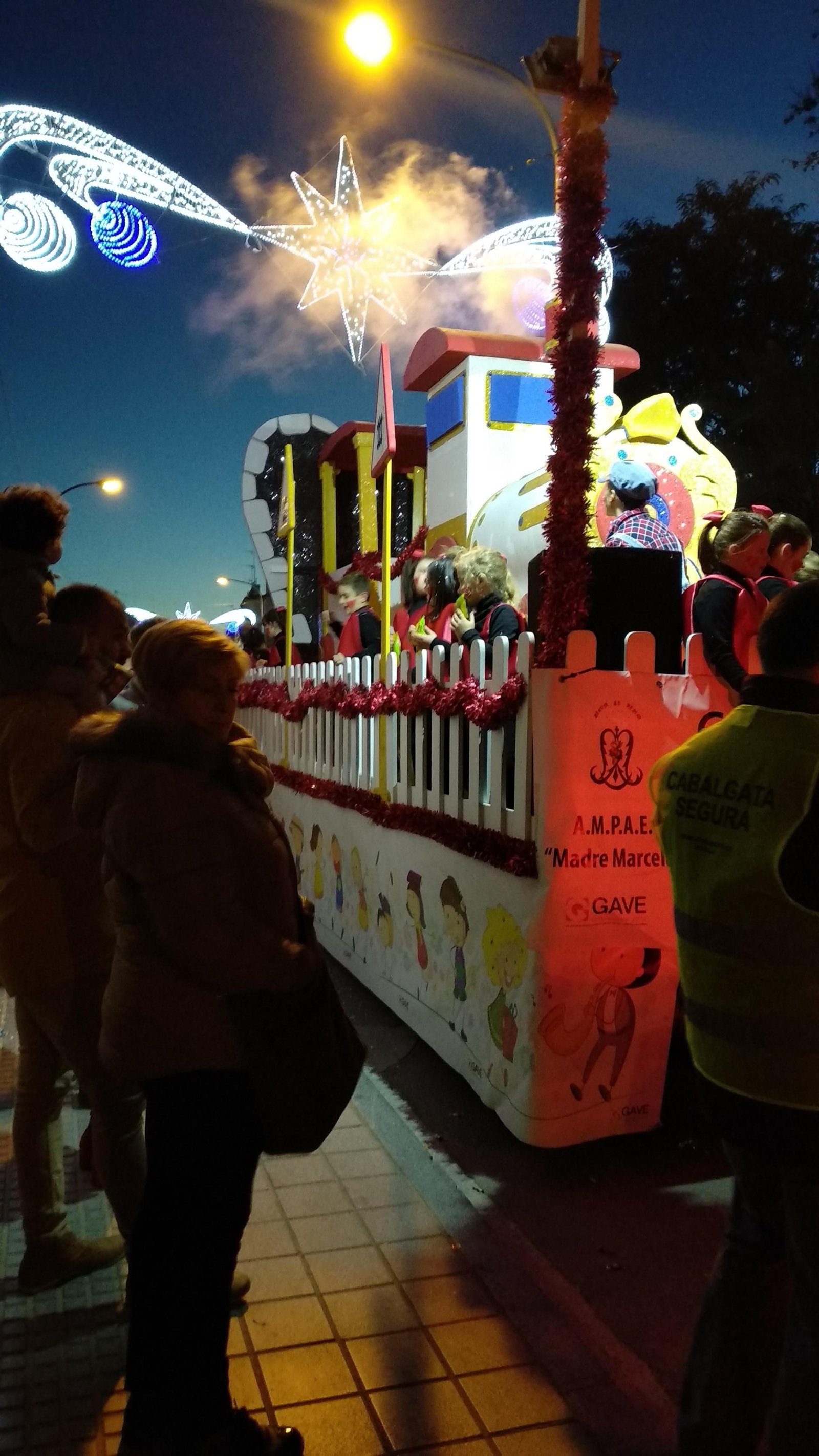 La visita de los Reyes Magos a la provincia