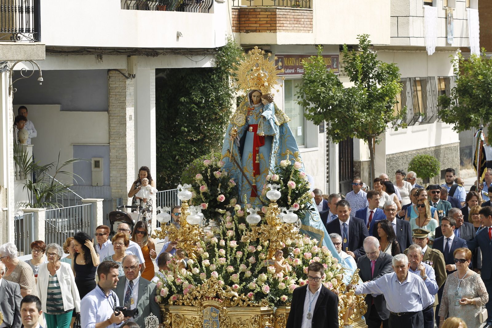 Fotogalería Procesión Virgen del Socorro. Tíjola