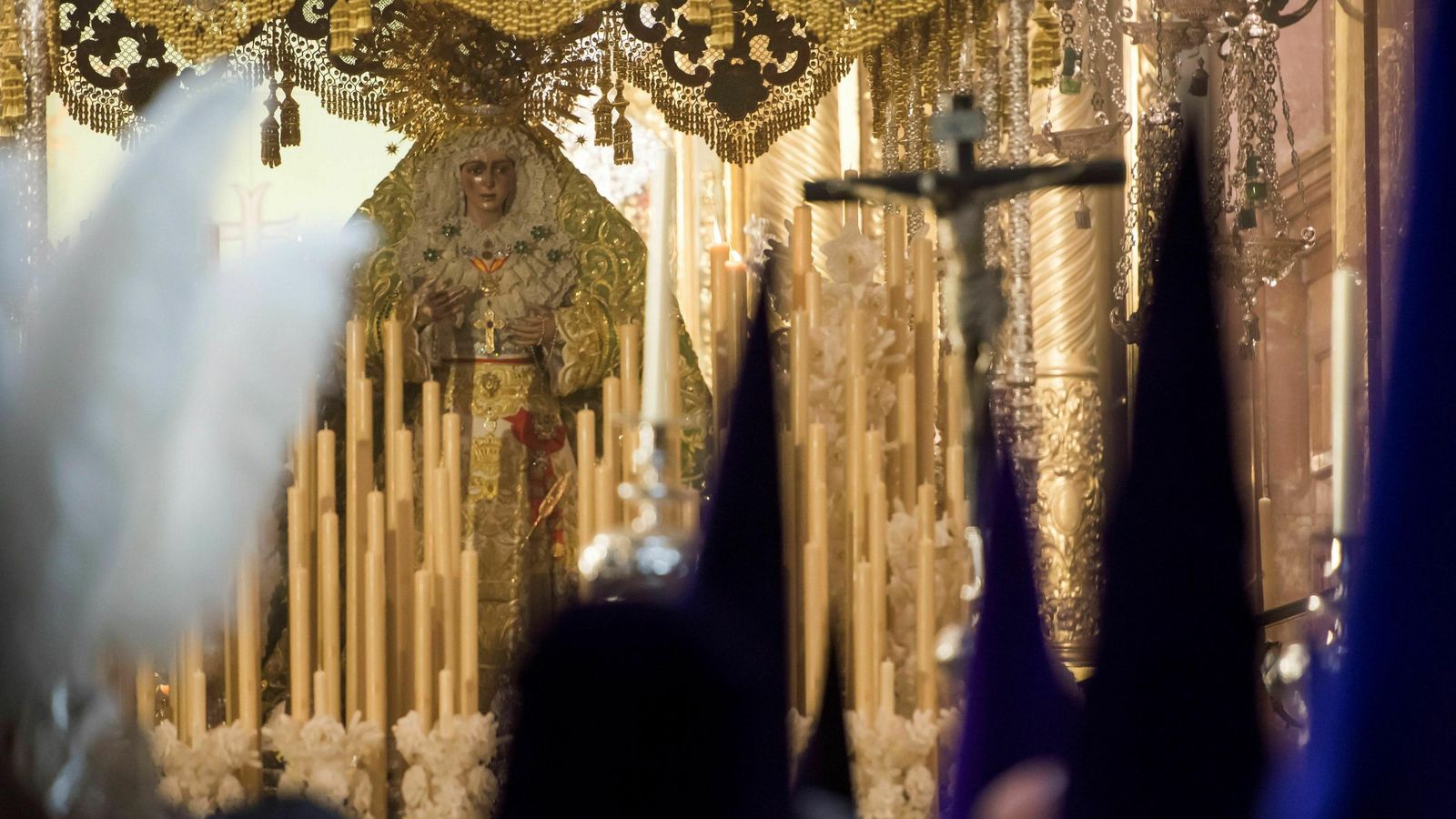 La Macarena, una de las imágenes que despierta más fervor en Sevilla.