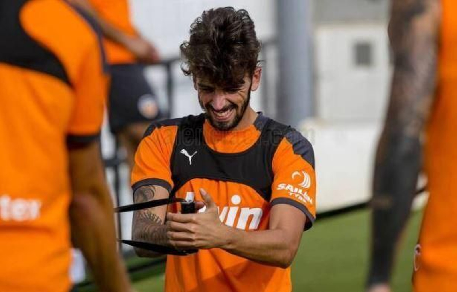 Centelles, con el Valencia.