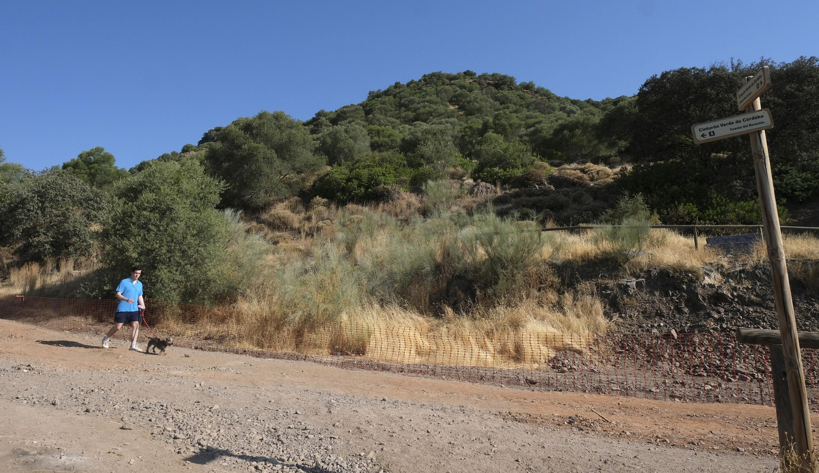 Así lucen las obras para mejorar la Cuesta del Reventón de Córdoba, en fotografías