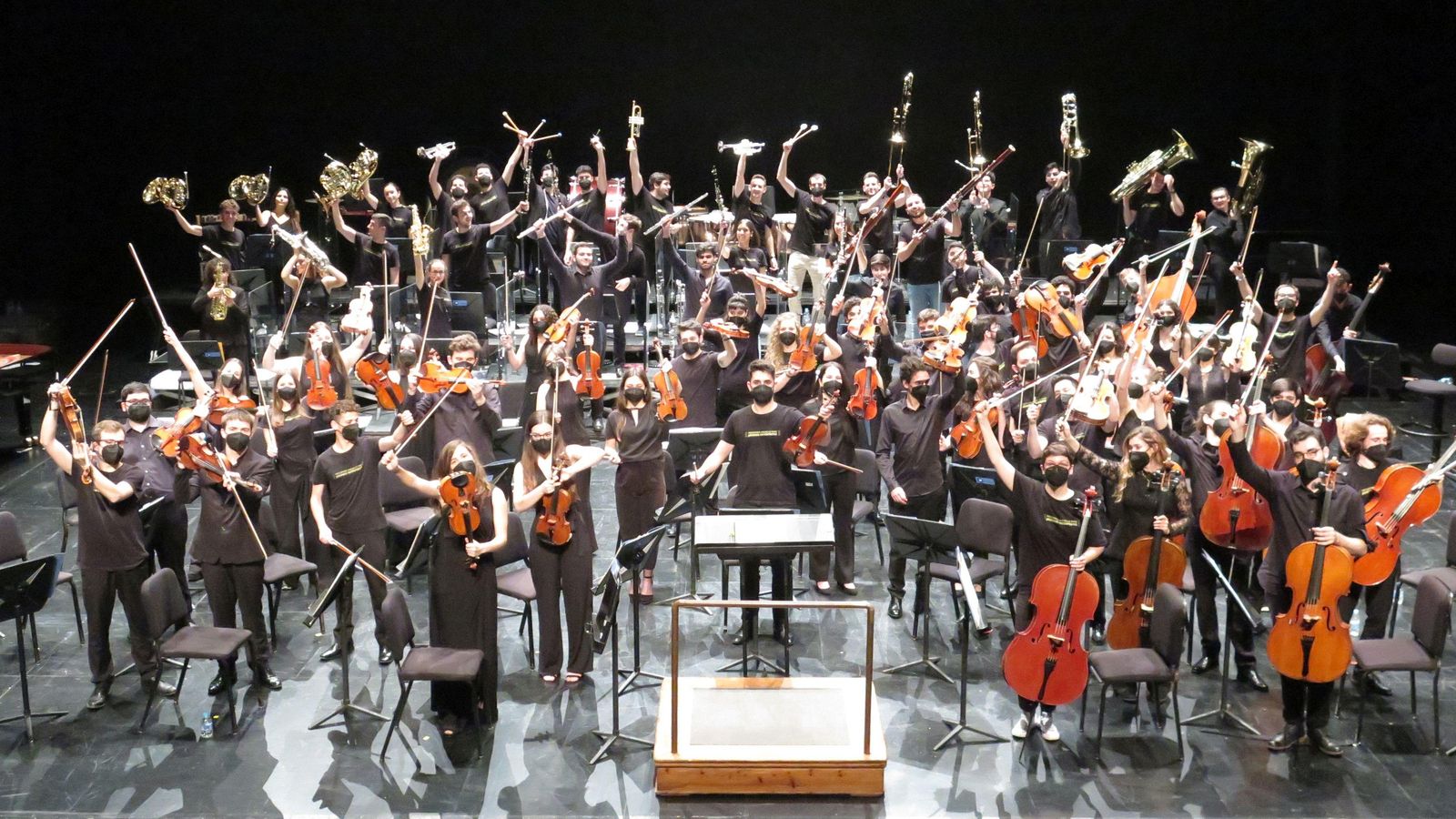 Orquesta Joven de Andalucía en el concierto de Pascua de esta temporada