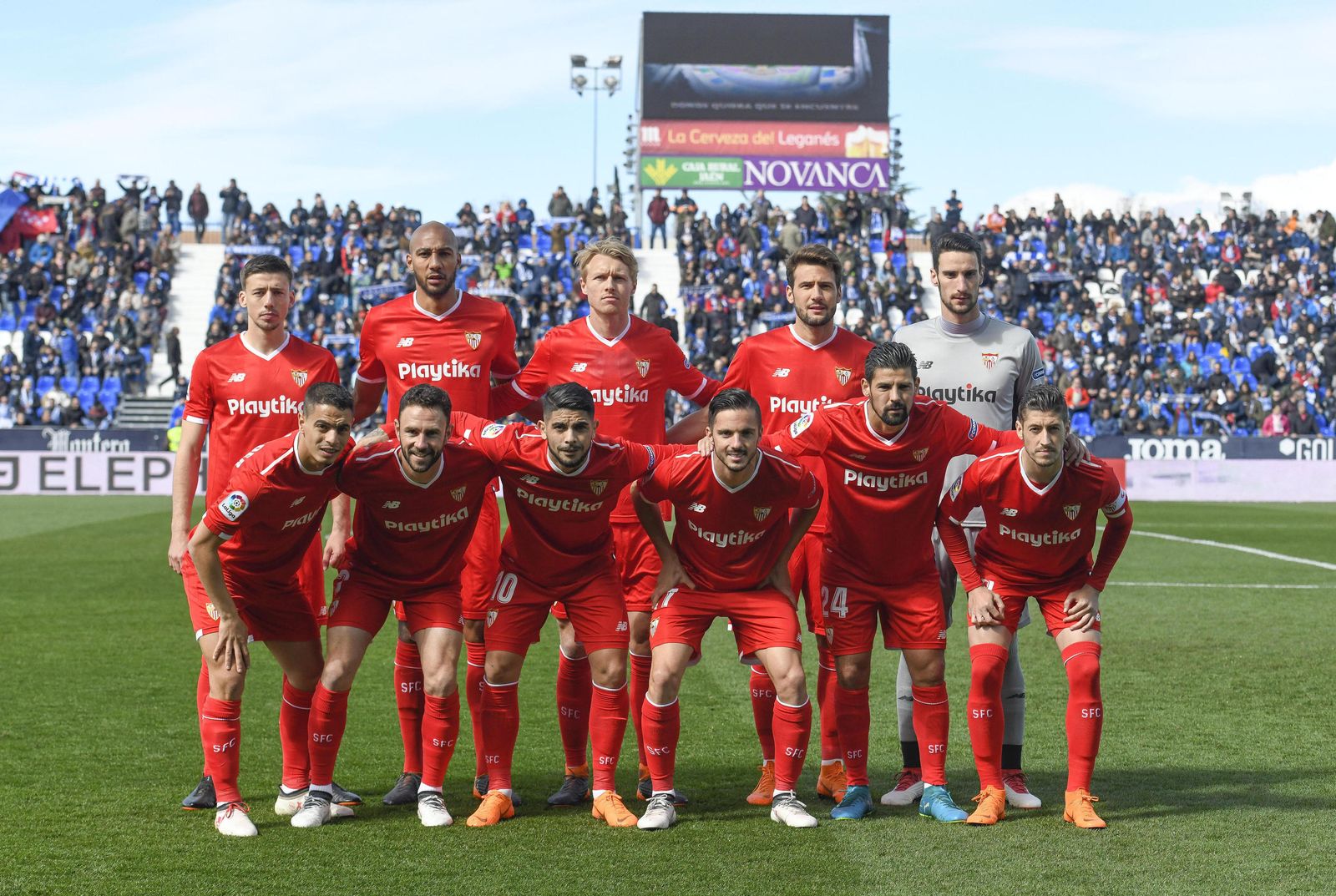 Las imágenes del Leganés-Sevilla