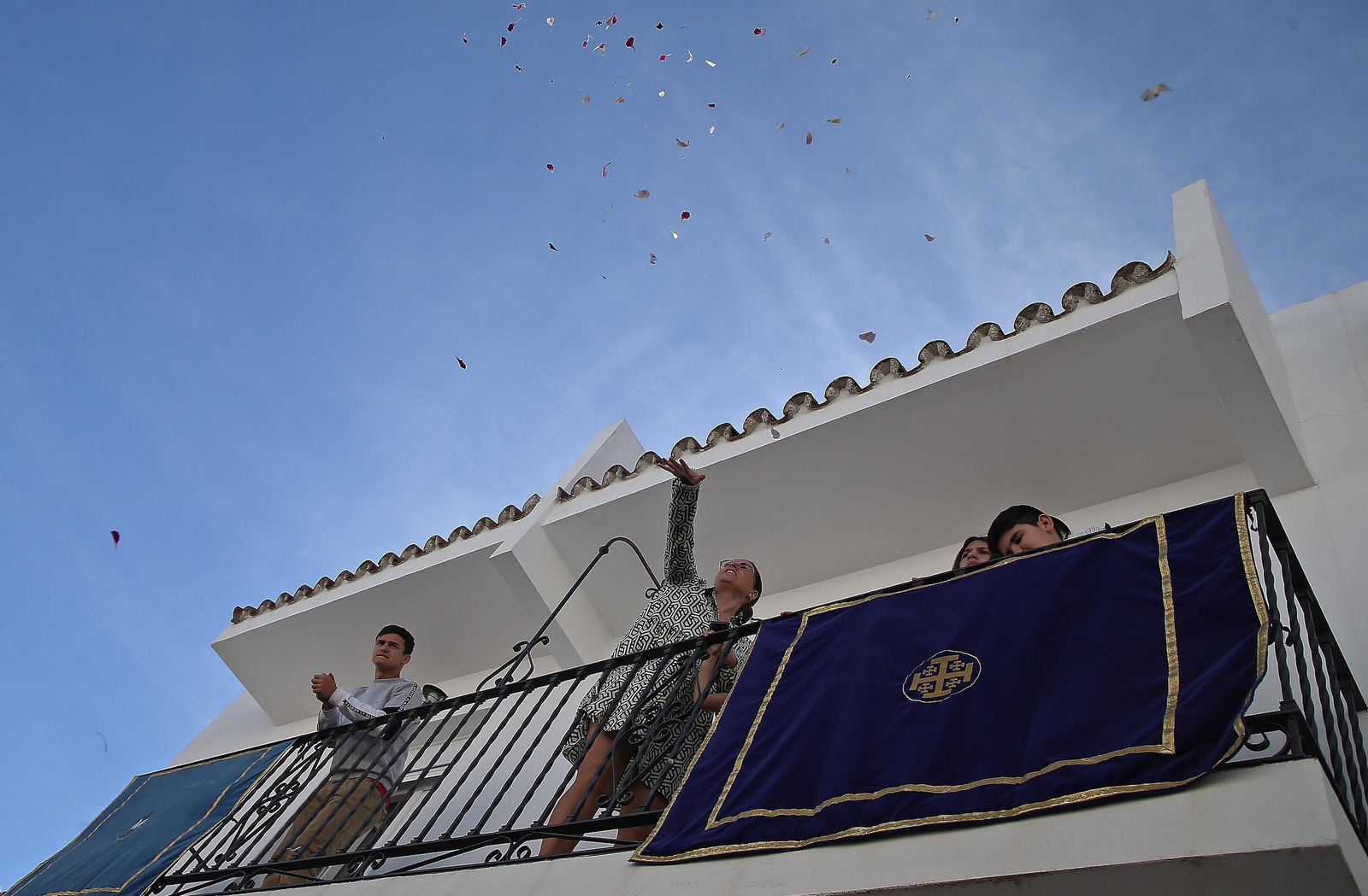 Fotos del Domingo de Ramos en San Roque: La Borriquita
