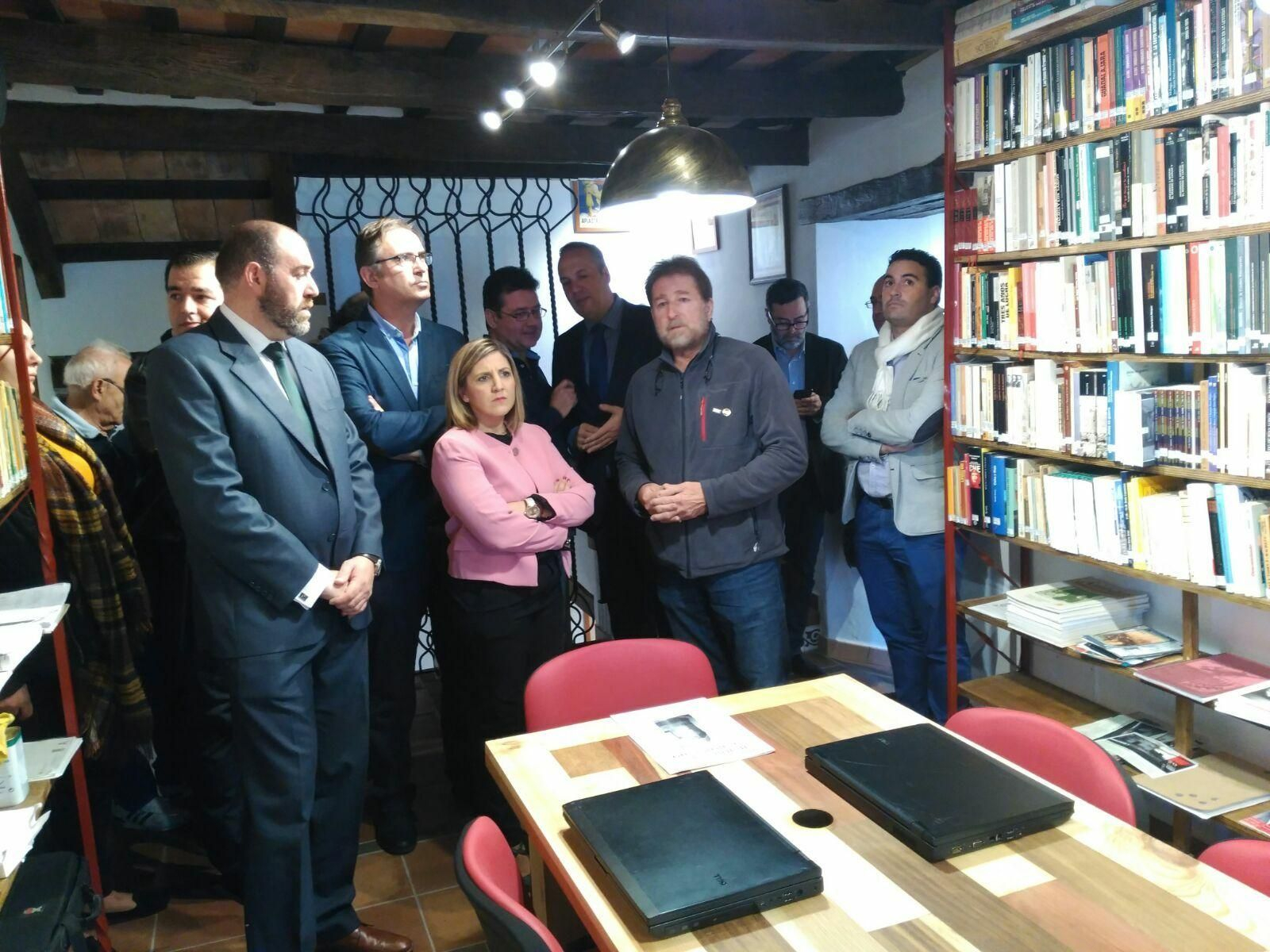La presidenta de la Diputación, Irene García, en una visita a la Casa de la Memoria de Jimena. La presidenta de la Diputación, Irene García, en una visita a la Casa de la Memoria de Jimena.