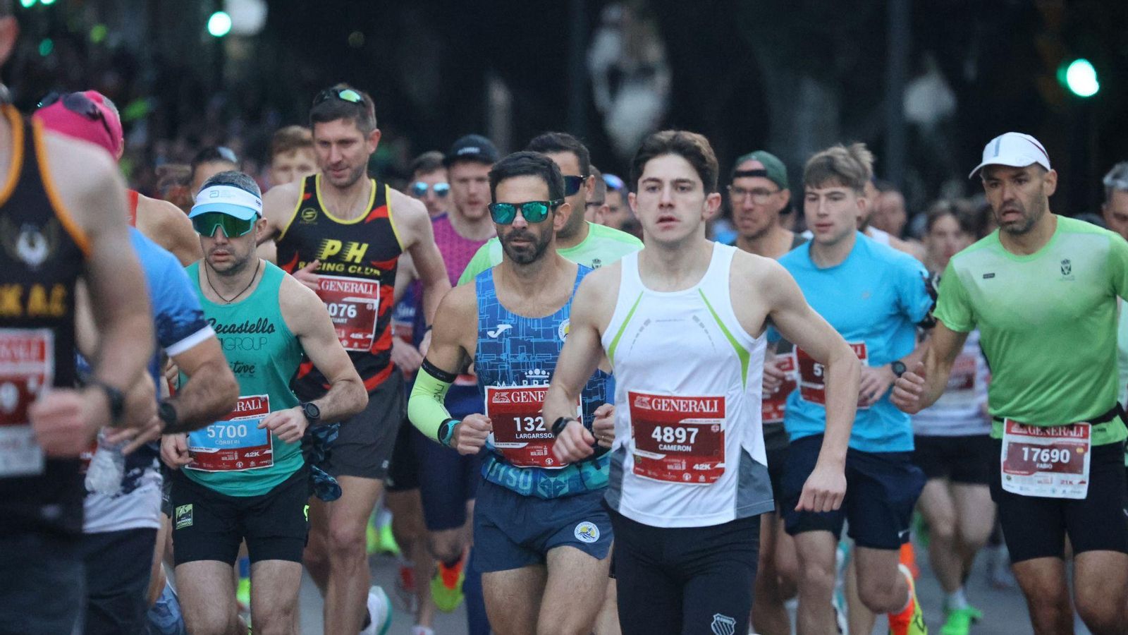Las mejores fotos de la Maratón de Málaga 2024