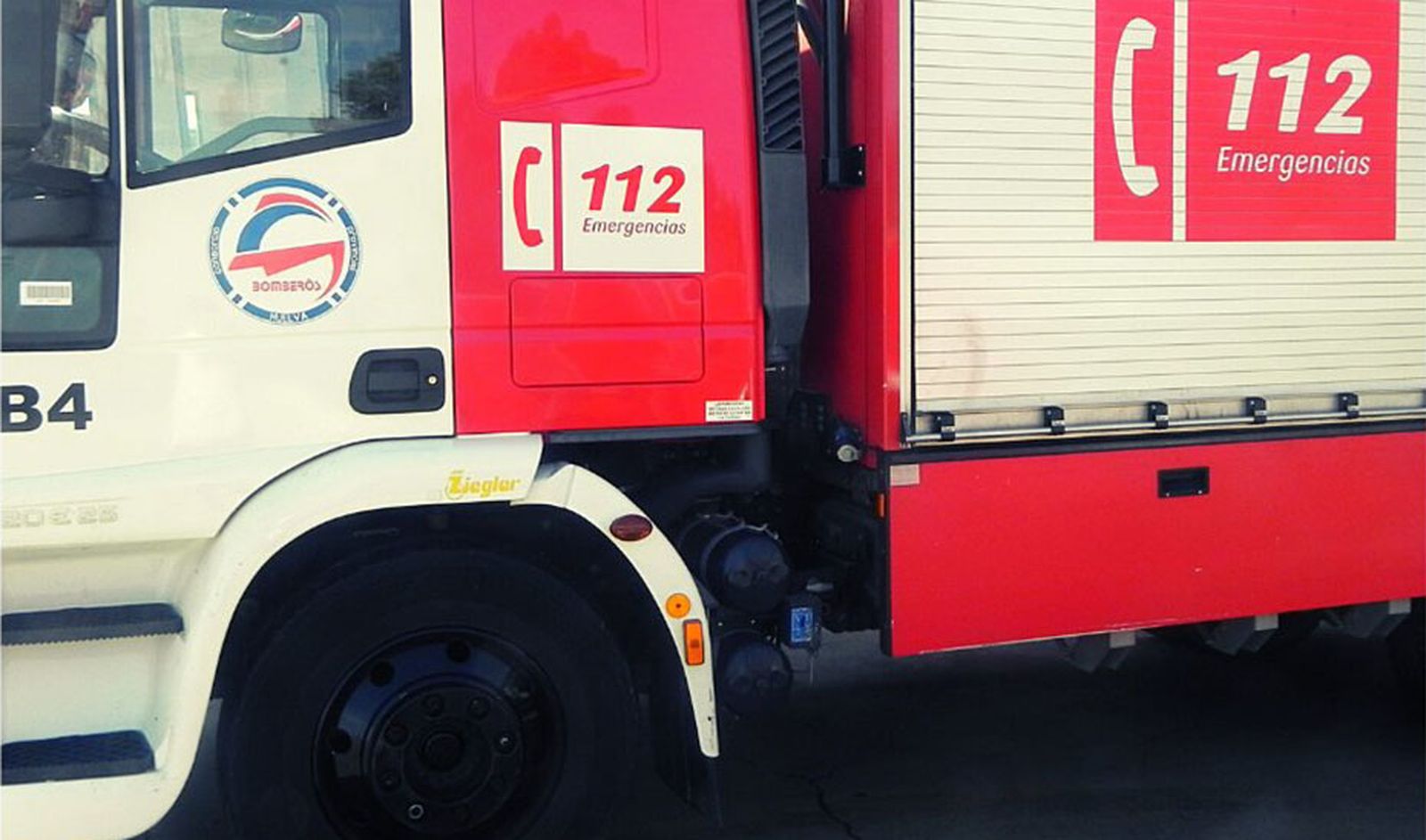 Camión del Consorcio Provincial de Bomberos.