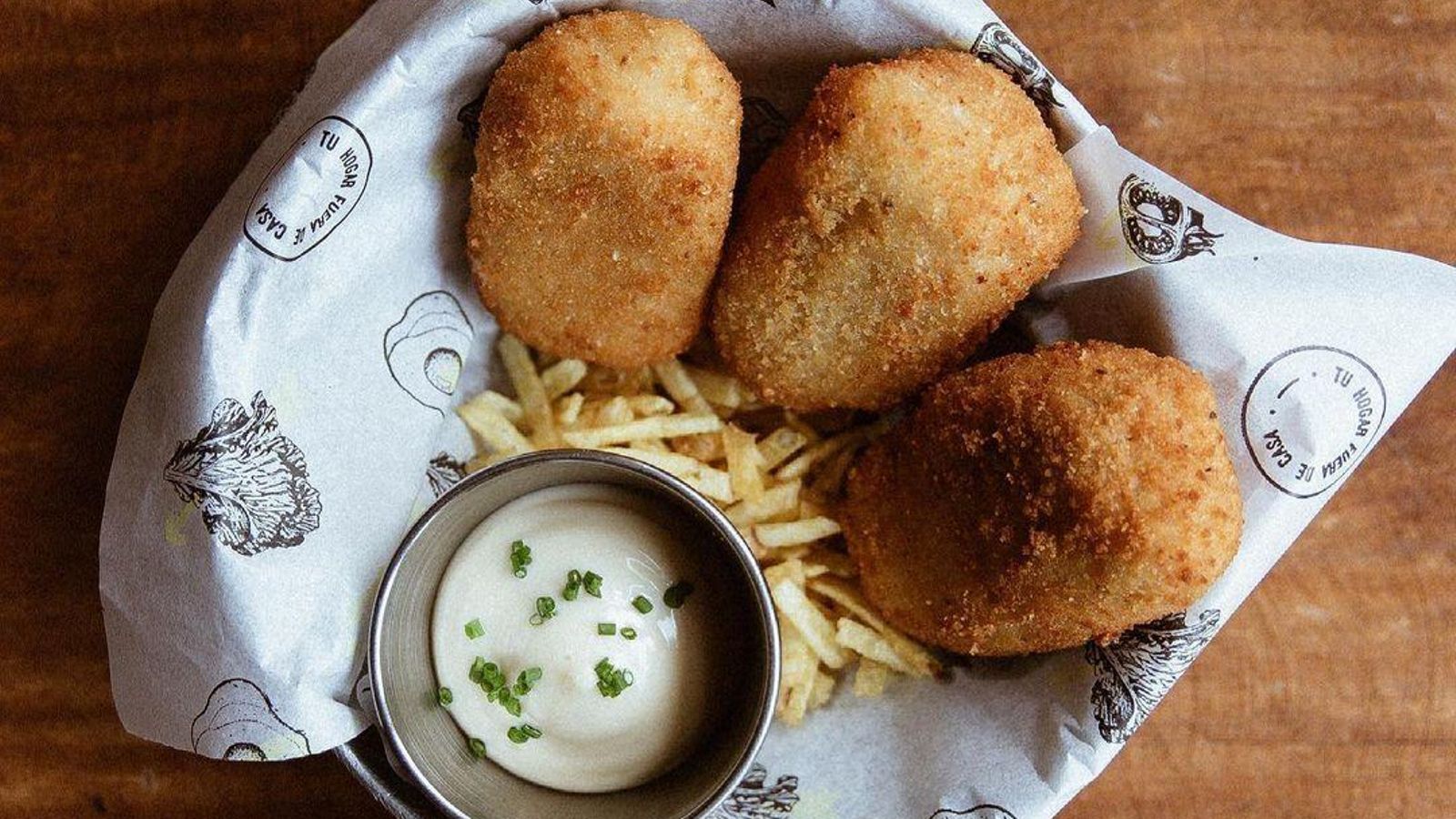 Croquetas de Perro Viejo.