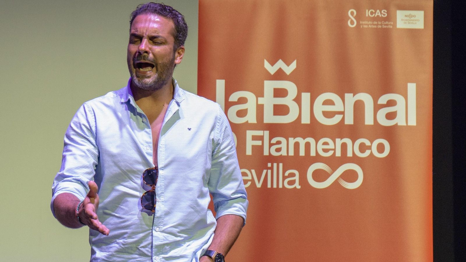 El artista Jesús Méndez.