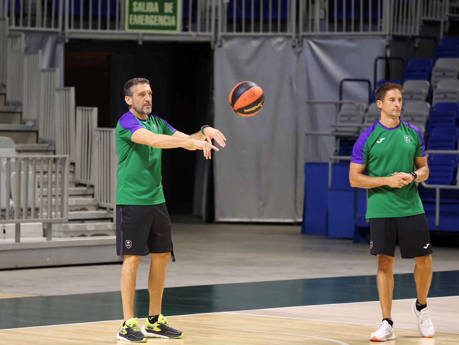 El Unicaja trabaja antes de ir a Murcia