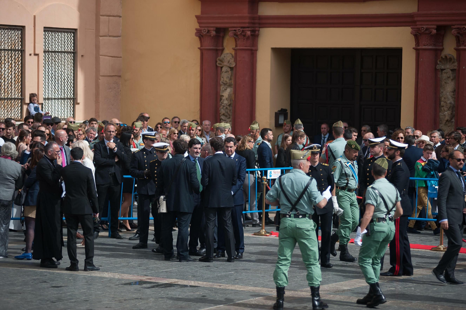Las fotos del desembarco de la Legión en Málaga