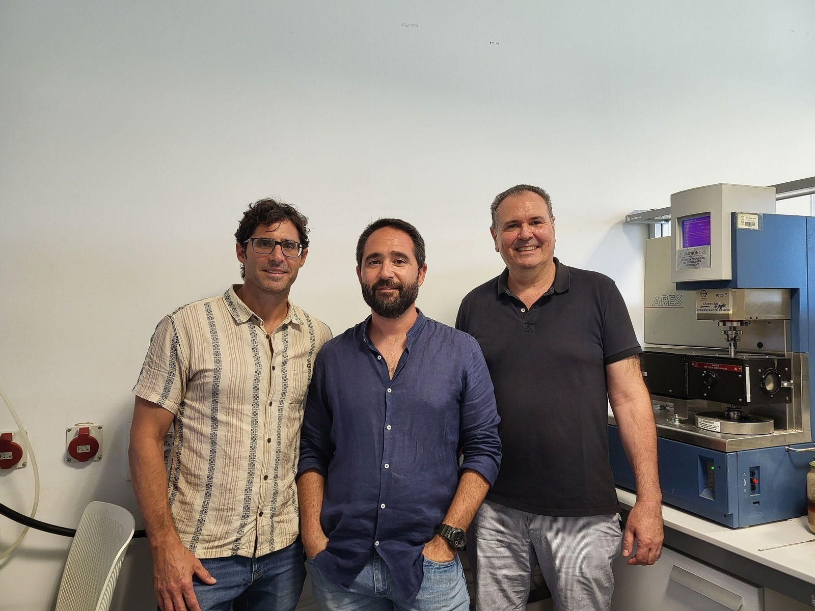 Equipo de investigadores de la Universidad de Huelva.