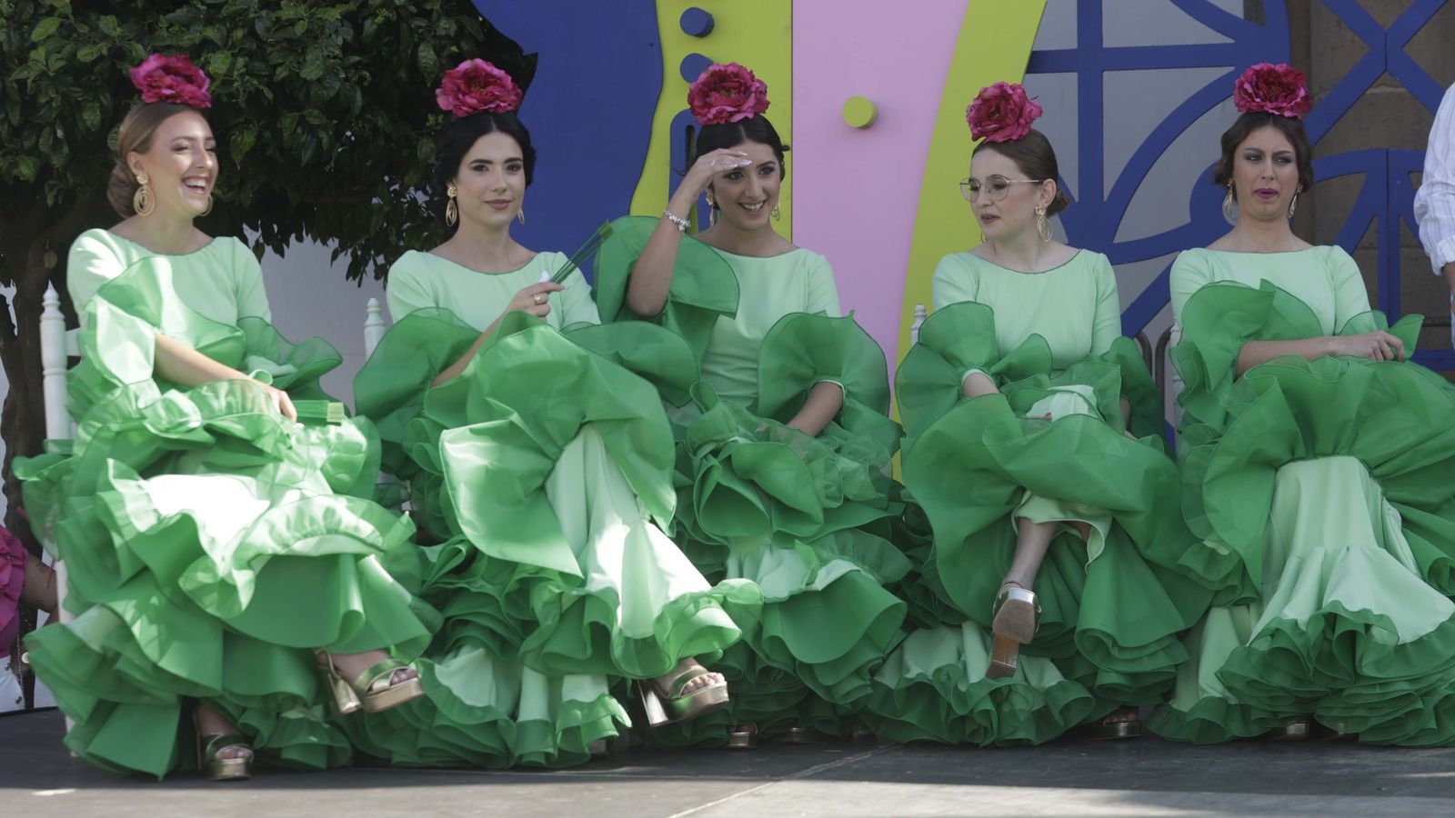 Las fotos de la coronación de la Feria de Los Barrios 2024