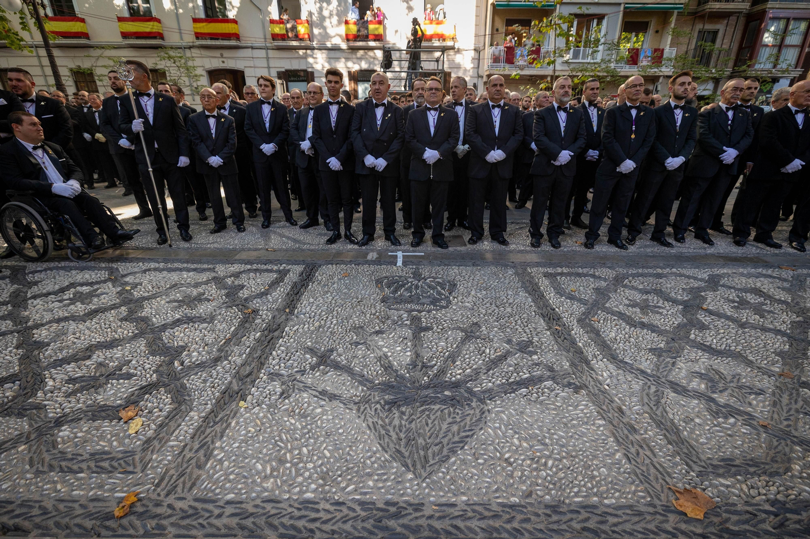Fotos: así ha sido la procesión de la Virgen de las Angustias de Granada