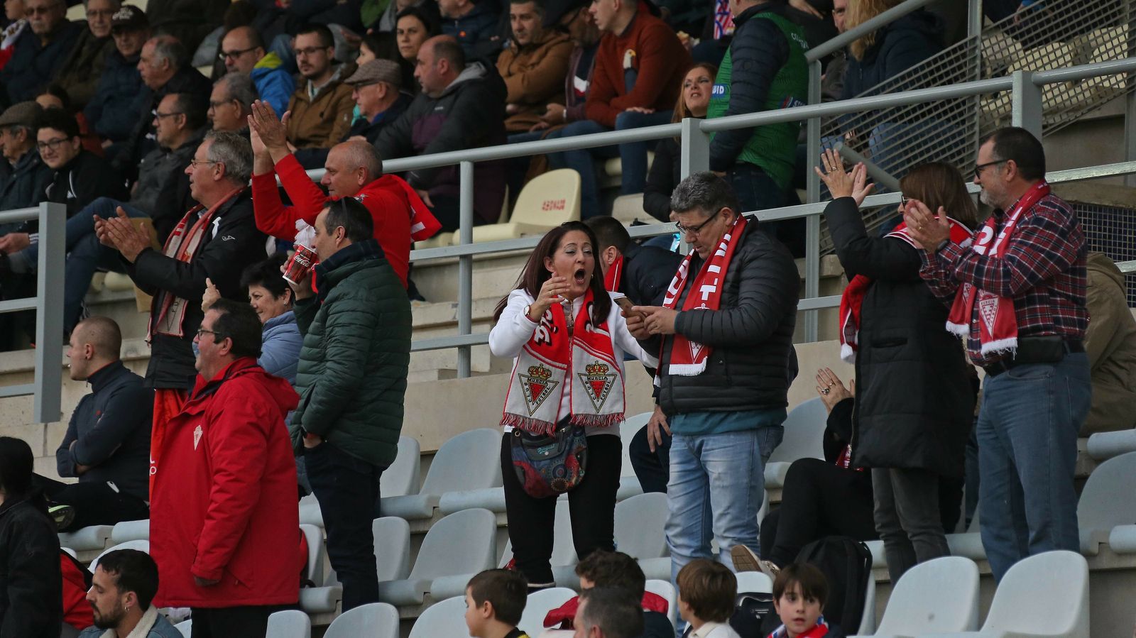 Las mejores fotos del Algeciras - Murcia